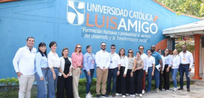 Luis Amigó fortalece la proyección estratégica del Centro Regional Apartadó con la visita del Comité Rectoral